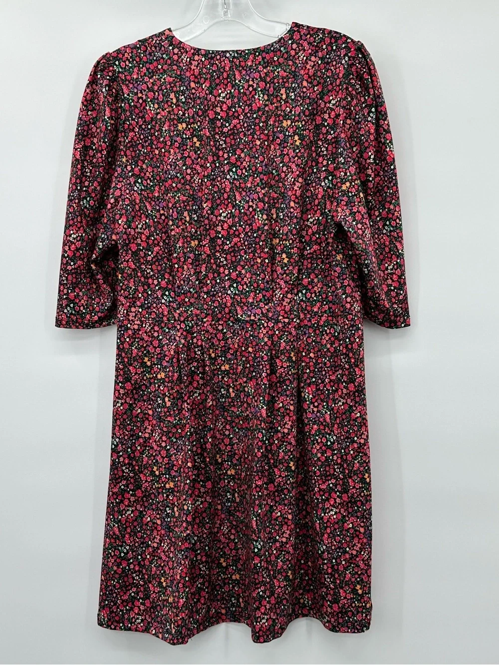 Anthropologie Hutch Floral V-Neck Women's Dress in Pink floral size M